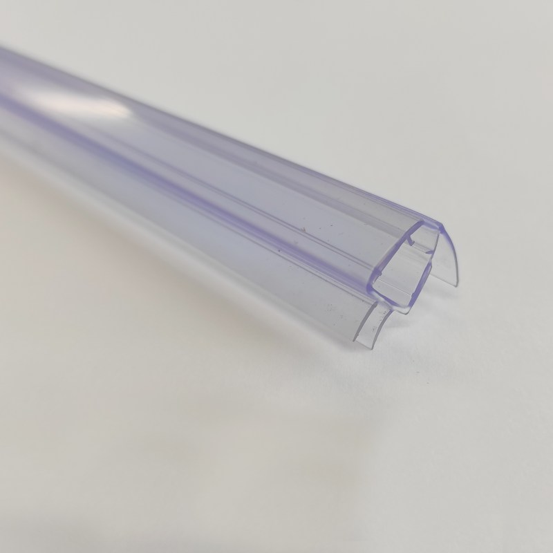 8mm Glass Shower Door Bottom Seal with Drip Blade Showerwell Home
